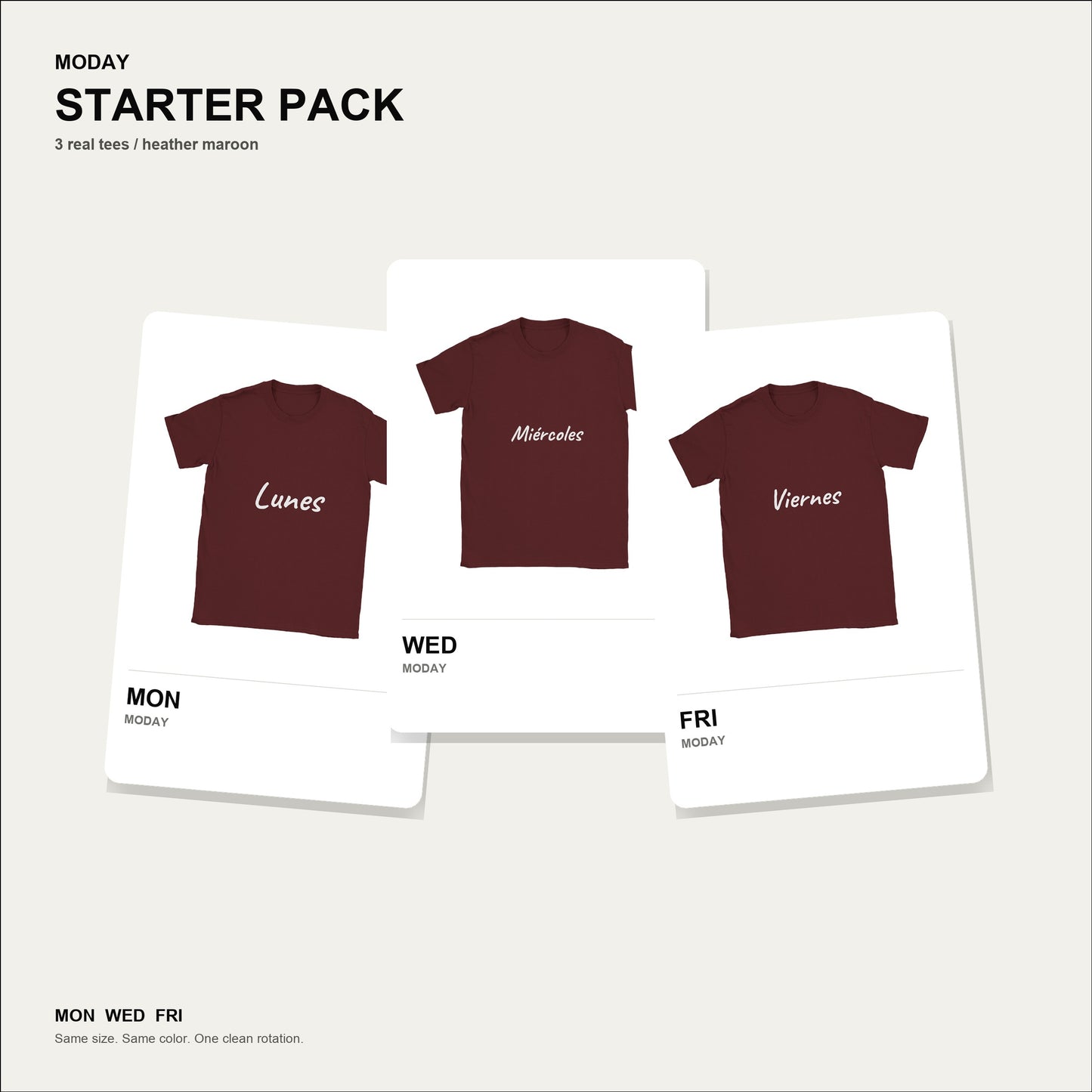 moday-starter-pack-es-caveat bundle hero ヘザーマルーン