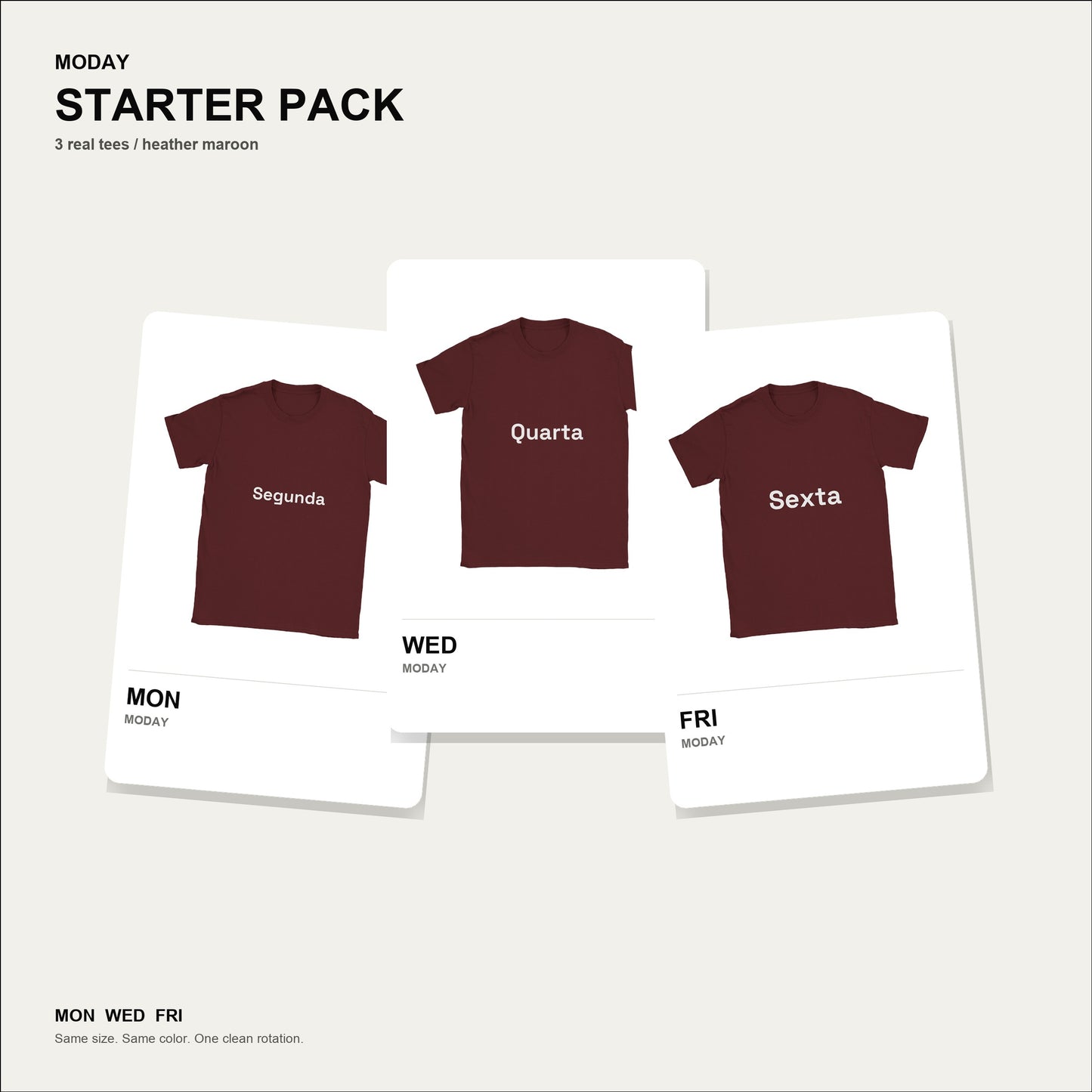 moday-starter-pack-pt-spacegrotesk bundle hero ヘザーマルーン