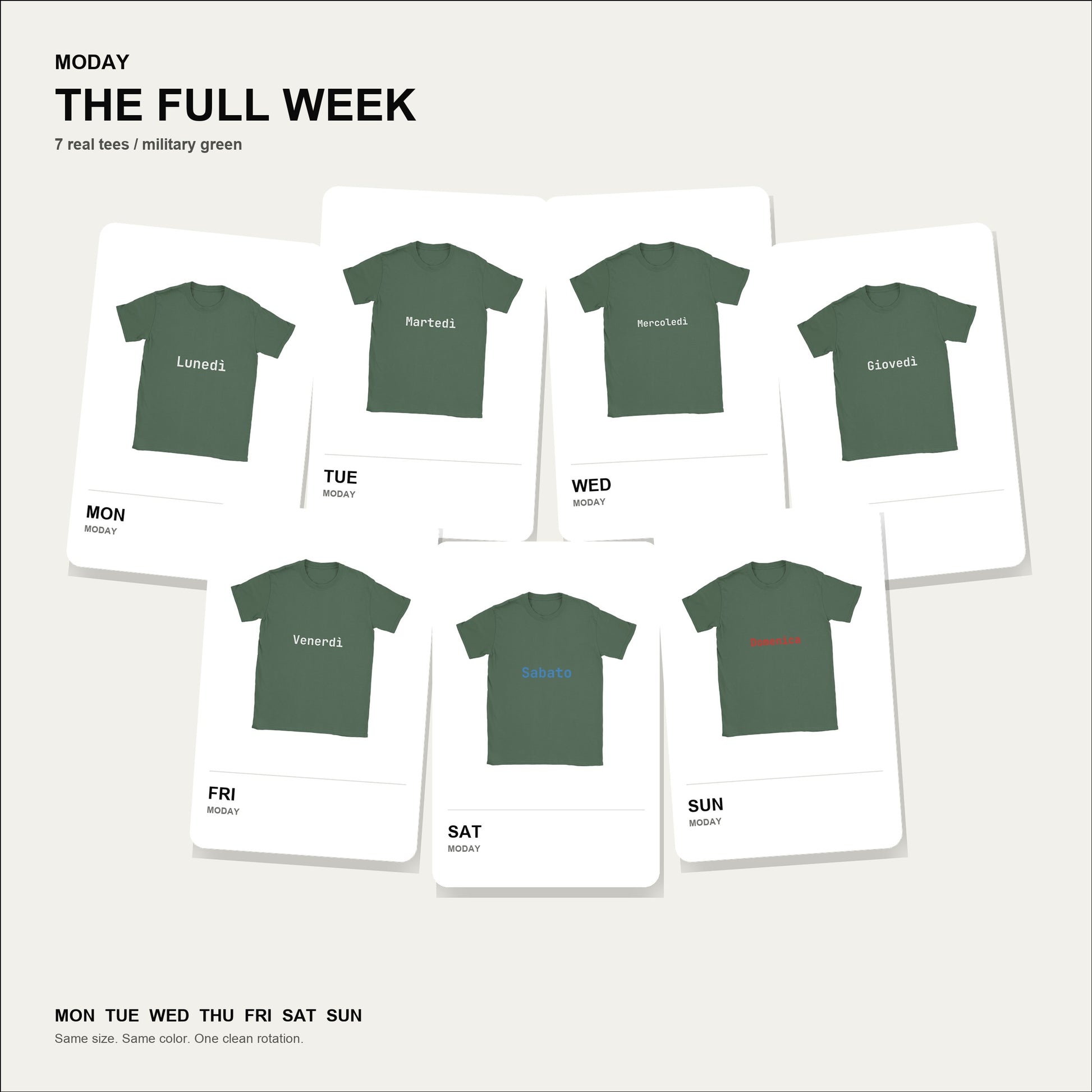 moday-the-full-week-it-jetbrains bundle hero ミリタリーグリーン