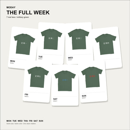 moday-the-full-week-zh-zcoollxw bundle hero ミリタリーグリーン