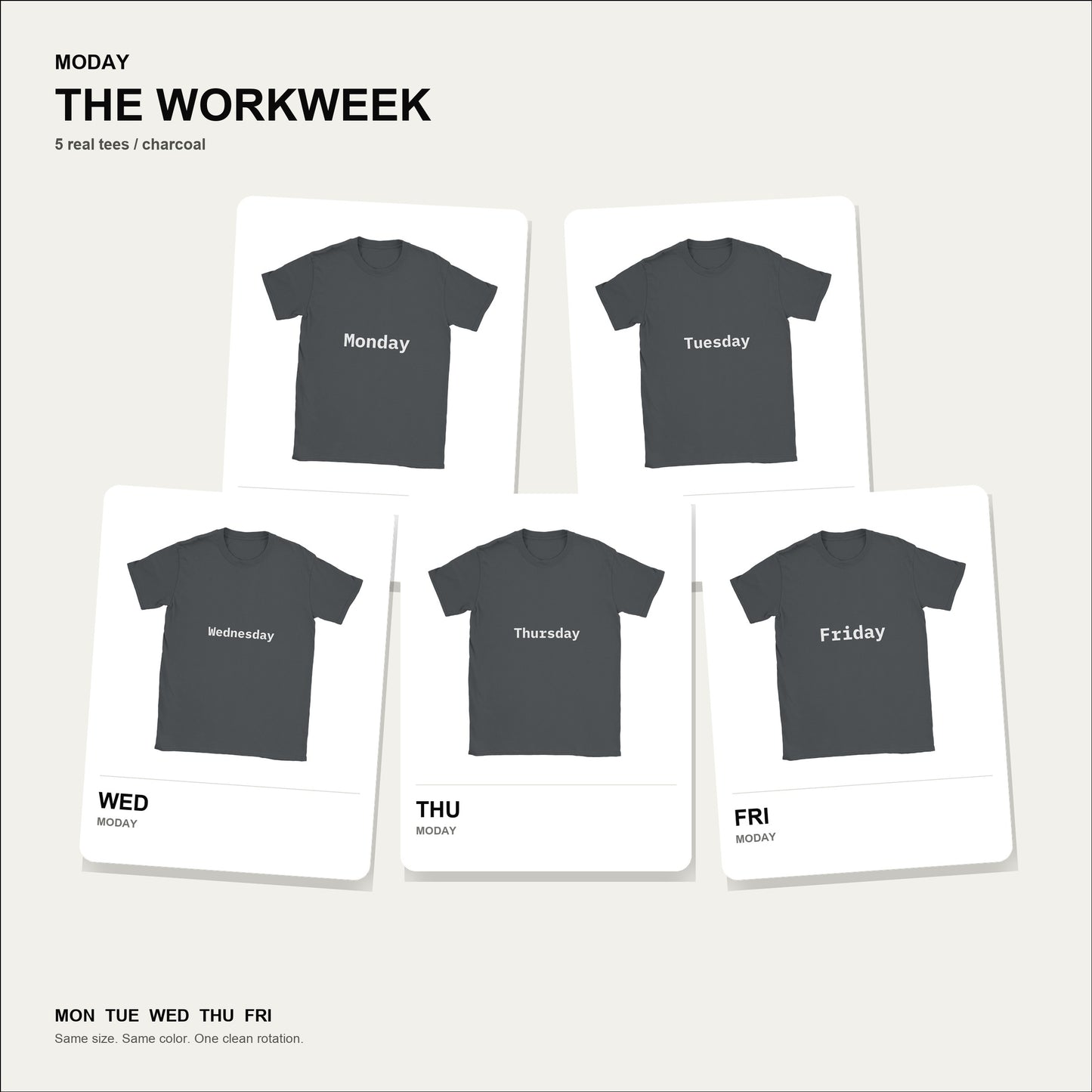 moday-the-workweek-en-ibmplexmono bundle hero チャコールグレー