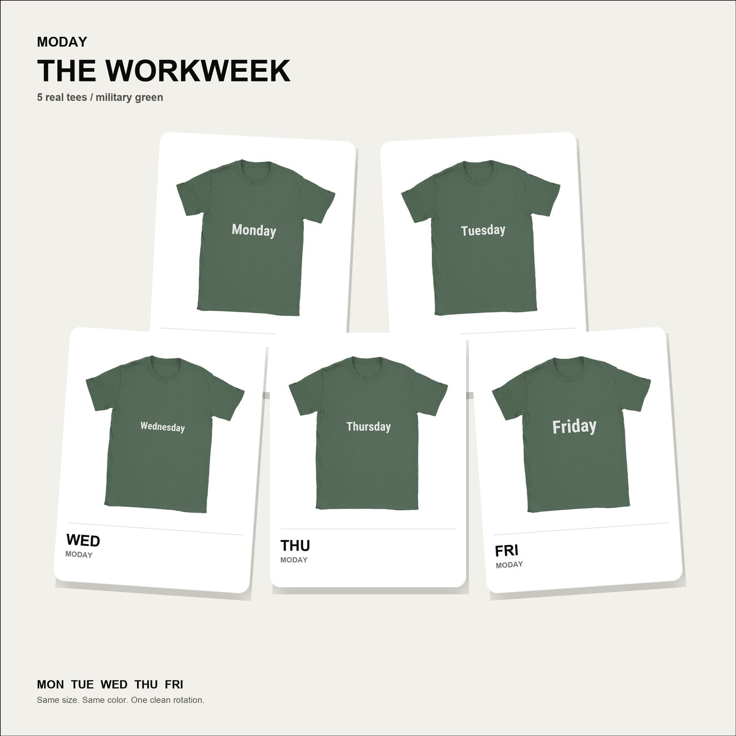 moday-the-workweek-en-robotocond bundle hero ミリタリーグリーン