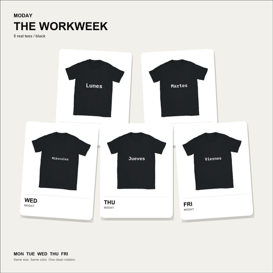 moday-the-workweek-es-ibmplexmono bundle hero 黒